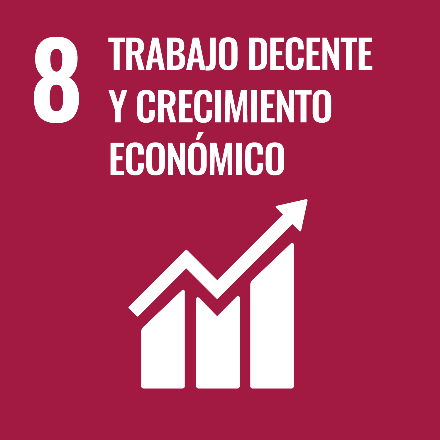 Icono Trabajo decente y crecimiento económico