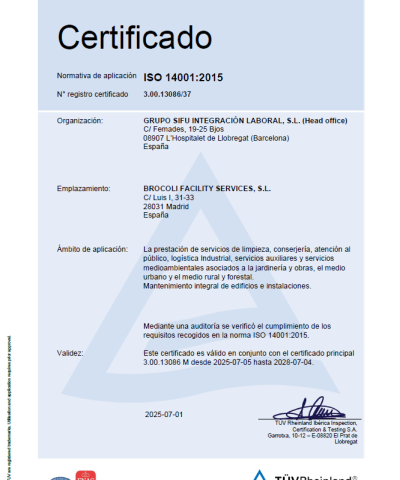 ISO 14001 BCL